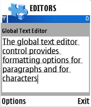 Global text editor